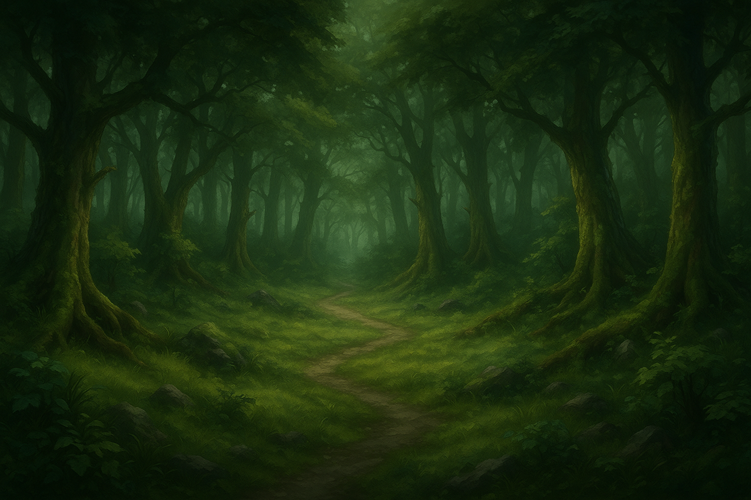 The shadowed forest of Davokar
